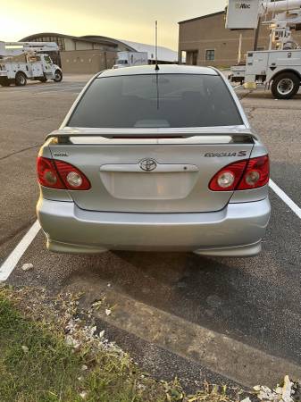 2006 Toyota Corolla S 4dr Sedan Manual — photo 4
