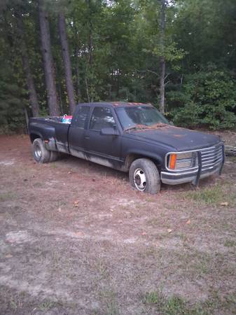 1992 GMC Sierra 3500 SLE 2dr C3500 Extended Cab LB — photo 1