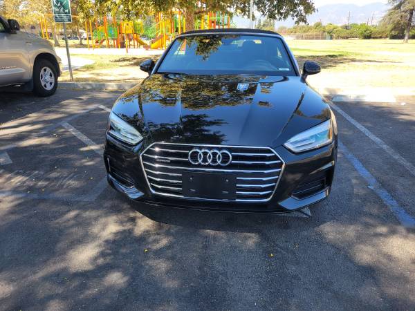 2018 Audi A5 Convertible — photo 1
