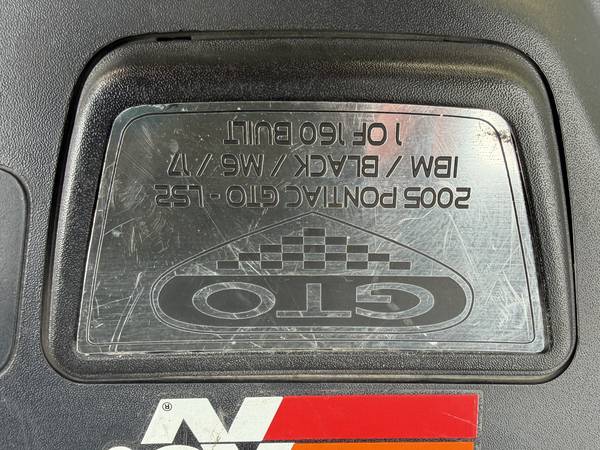 2005 Pontiac GTO Base 2dr Coupe Automatic — photo 3