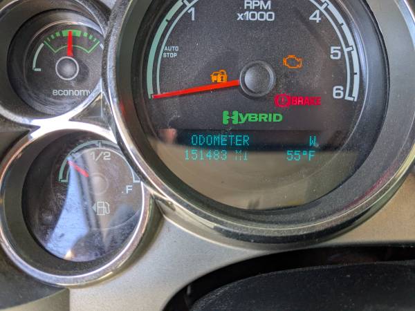 2010 Chevrolet Silverado 1500 Hybrid 2HY 4x4 Crew Cab 143.5 in. WB CVT — photo 7
