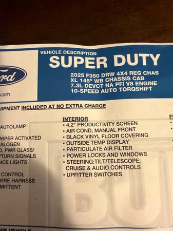 2025 Ford F350 Ton — photo 9
