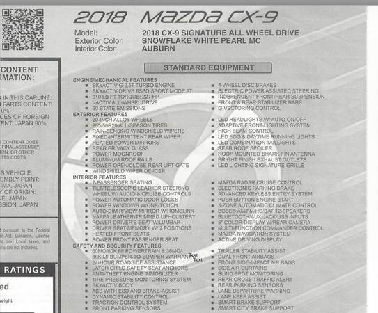 2018 Mazda Cx Signature — photo 1