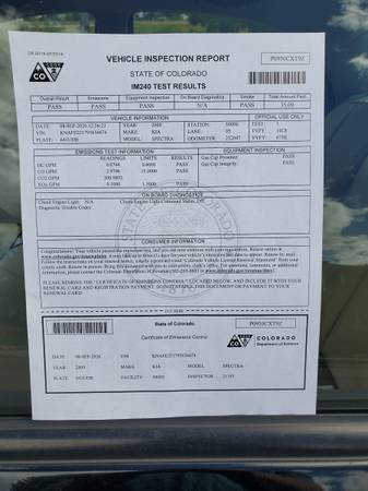 2009 KIA Spectra EX 4dr Sedan Automatic — photo 9