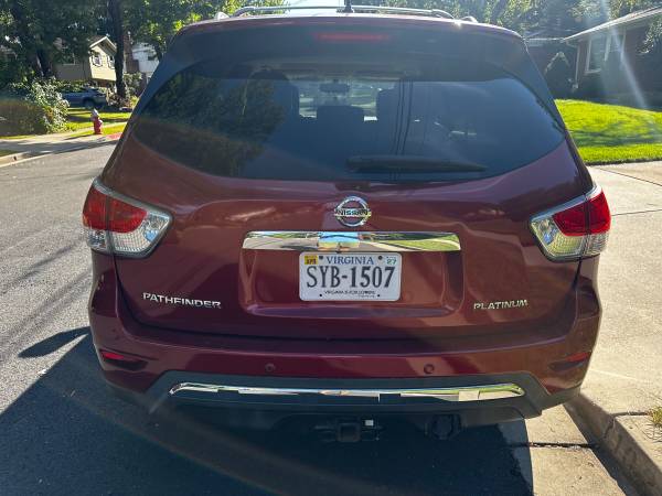 2013 Nissan Pathfinder Platinum — photo 5
