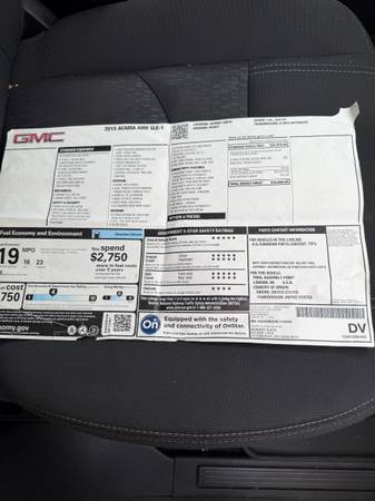 2015 GMC Acadia SLT-2 All-wheel Drive Automatic — photo 4