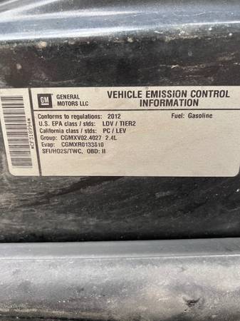 2012 Chevrolet Malibu LS 4dr Sedan Automatic — photo 9
