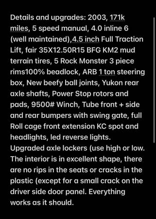 2003 Jeep Rubicon — photo 10
