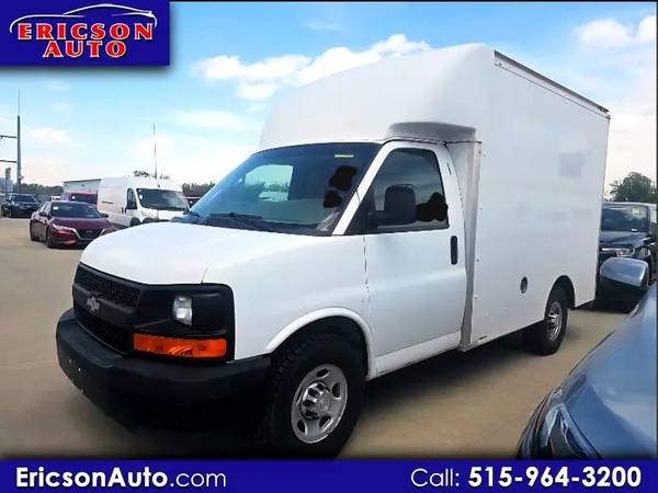 2014 Chevrolet Express 3500 DIESEL Rear-wheel Drive Cargo Van Automatic — photo 1