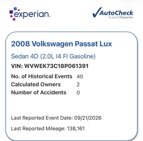 2008 Volkswagen Passat Lux — photo 12