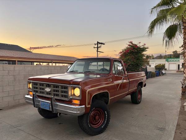 1977 Chevrolet K20 Silverado — photo 1