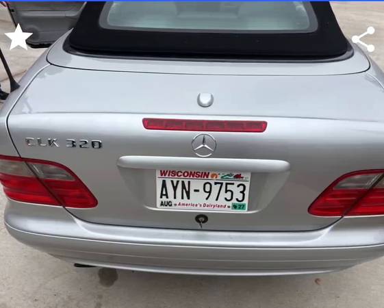 2000 Mercedes-Benz Clk320 Cabriolet — photo 2