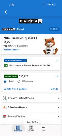 2016 Chevrolet Equinox LT — photo 3
