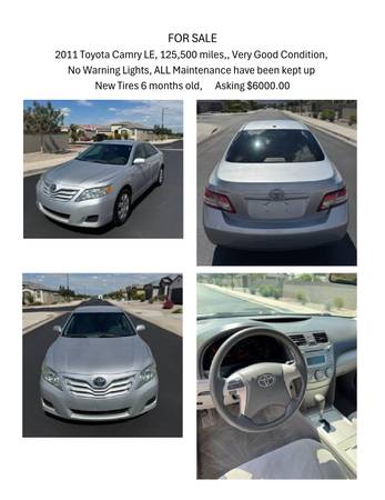 2011 Toyota Camry Base — photo 1