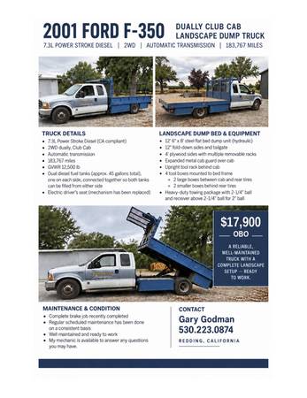 2001 Ford F-350 Lariat — photo 1