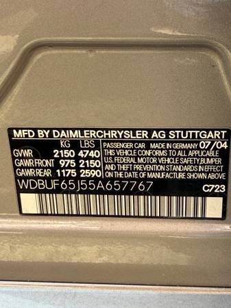 2005 Mercedes-Benz E320 — photo 3