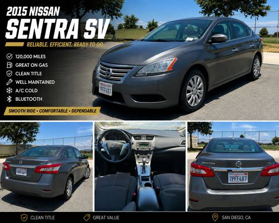 2015 Nissan Sentra SV — photo 1