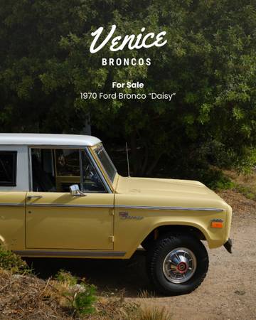 1970 Ford Bronco V8 — photo 1