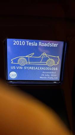 2010 Tesla Roadster Sport 2dr Convertible Automatic — photo 5